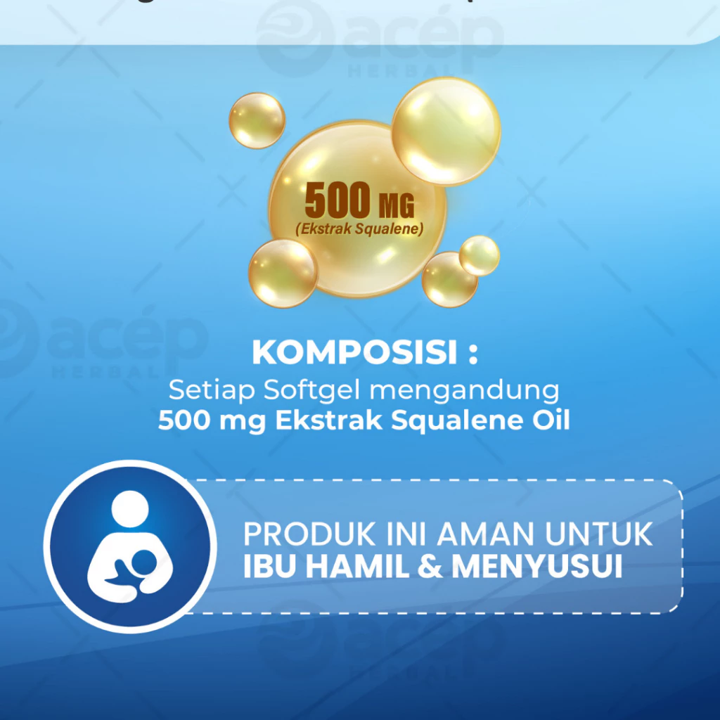 Bio Squalene Softgel Minyak Hati Ikan Hiu Asli 100% Original 1