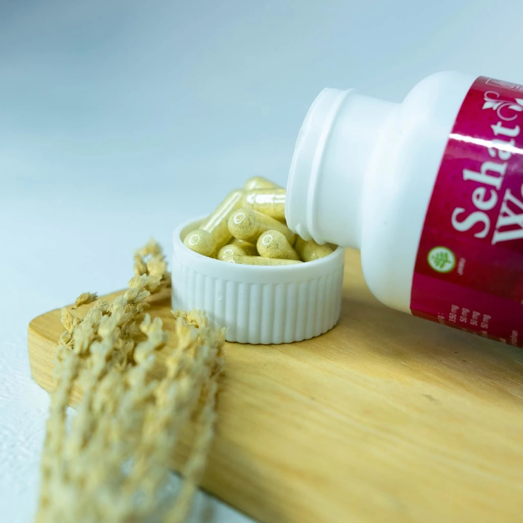 Sehat Wanita Original Isi 100 kapsul Untuk Membantu Atasi Masalah Kewanitaan dan Promil Obat Herbal Keputihan Haid Bau Gatal Benjolan 5